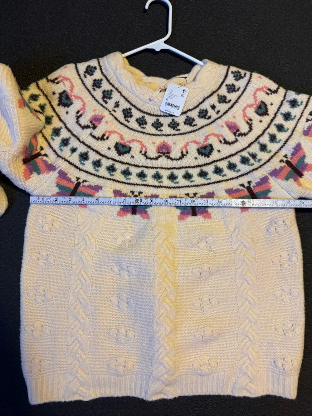 Free People Blooming Bobbles Sweater NWT Size Medium - Picture 7 of 9